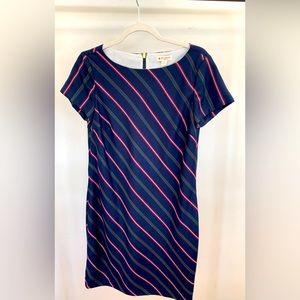 Brooks Brothers Red Fleece Striped Dress